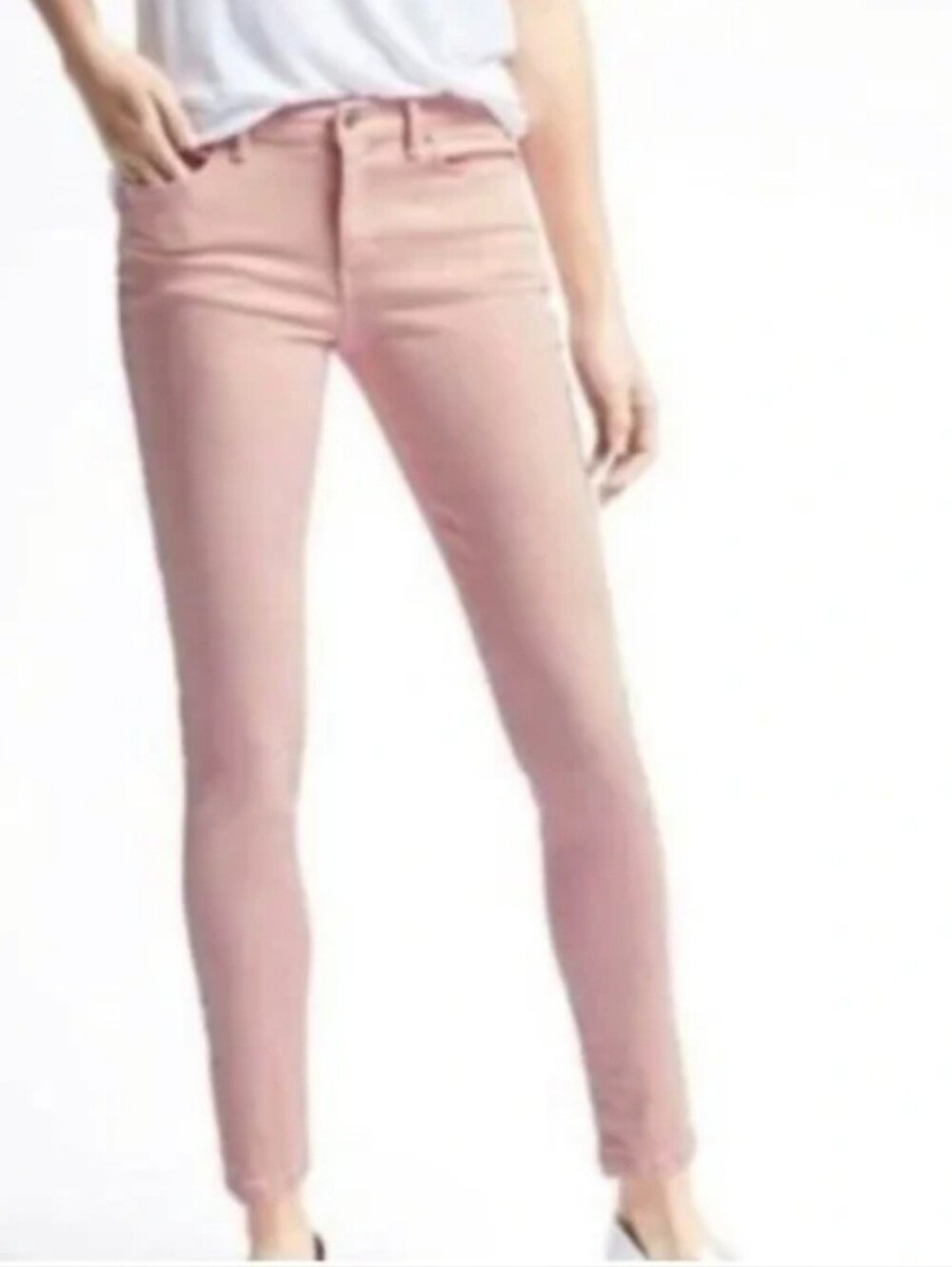 Banana Republic Dusty Rose Slim Jeans Sz 28/6